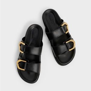 Brand new never worn Charles & Keith sandals!